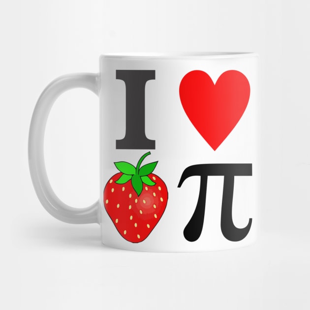 I Heart Strawberry Pi by TNMGRAPHICS